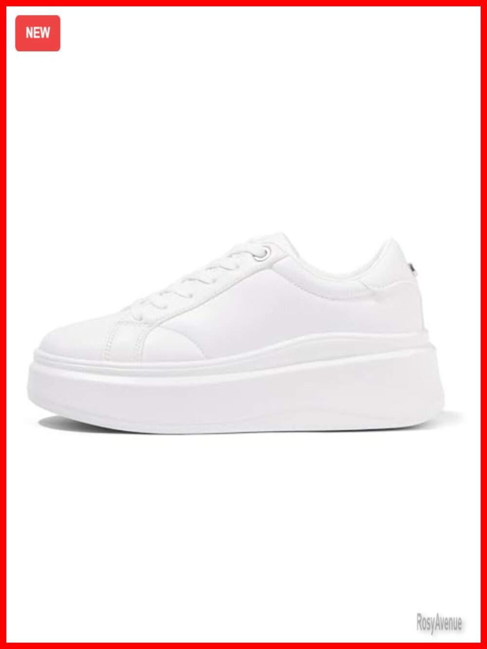 Platform Fashion Sneakers Thick Sole Lace-Up Casual Shoes